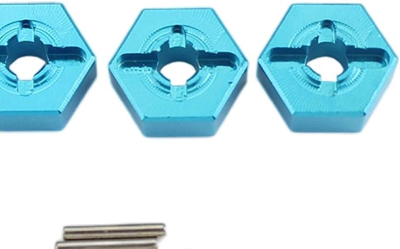 klarako 12mm Wheel Hex Convert Adapter Hub 1/14 for Wltoys 144001 124018 124019 RC Car Upgrade Parts (Set of 4) - Image 4