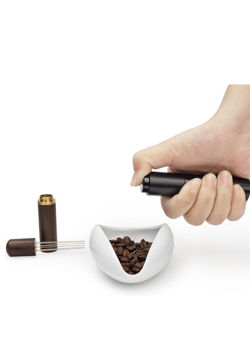 Coffee Bean Tray, RDT Spray Bottle & Spoon 3-Piece Set – Ceramic Dosing Vessel & Measuring Tray – Coffee Bar Accessories & Gift for Coffee Lovers  - Image 5