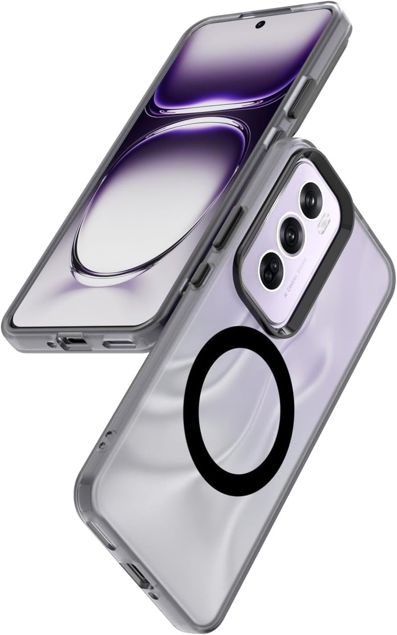 Mingwei Case For Reno 12 5G Clear Soft Tpu Shock Absorption Slim Lightweight Shockproof Cover Hybrid Protective Case Black, Reno12 5G - Image 3