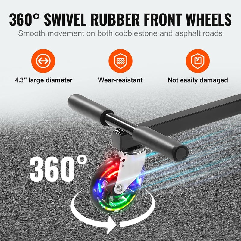 VEVOR Hoverboard Seat Attachment, Adjustable Frame, 220 LBS Capacity, Fits 6.5" 8" 8.5" 10" Hoverboards, Go Kart Accessory for Kids & Adults - Image 4