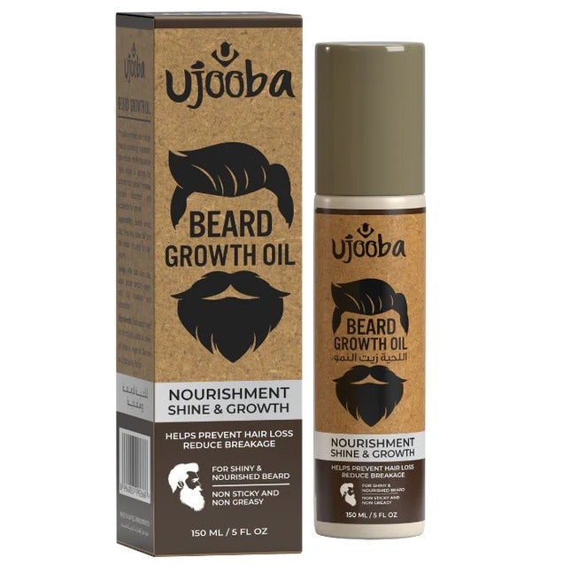 Ujooba Beard Growth Oil Nourishment, Shine & Growth 150ml - Image 1