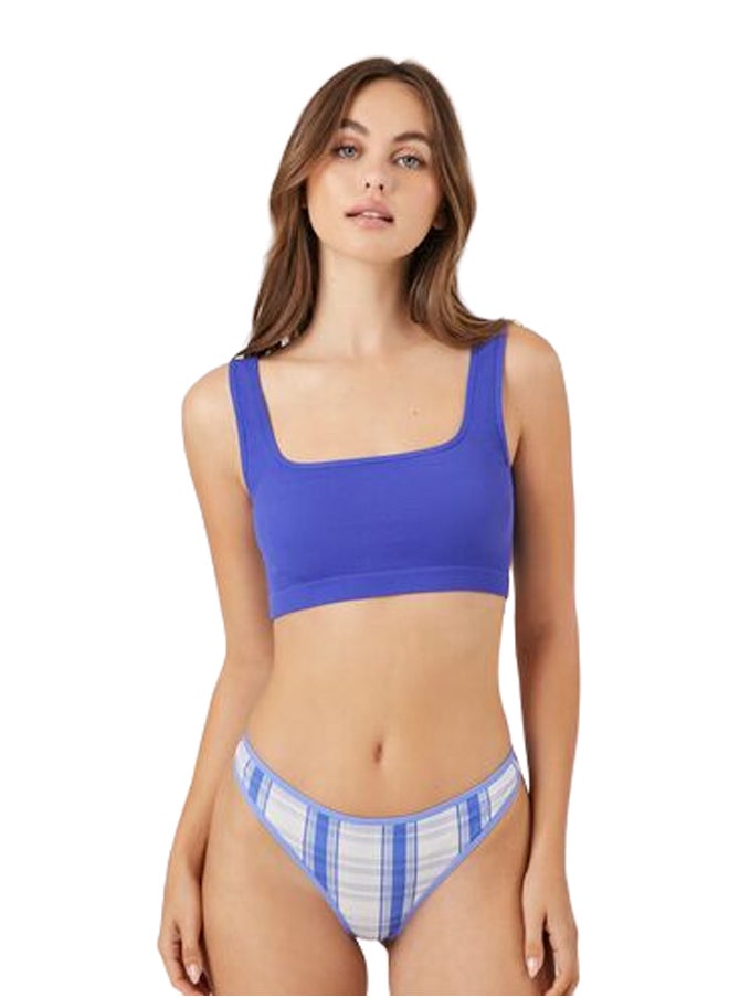 FOREVER 21 - Plaid Thong Panties - Image 1