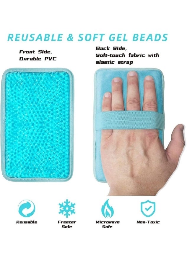 Lifenpure Gel Beads Ice Pack with Strap Reusable Hot And Cold Pack Compress For Pain Relief  - Image 3