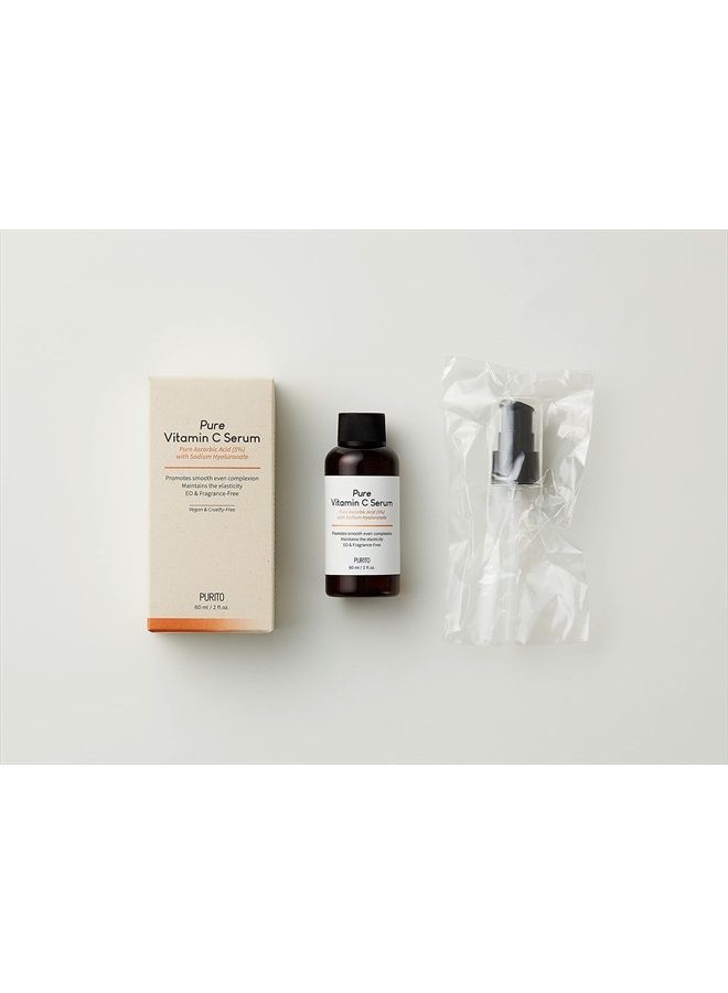 PURITO سيروم فيتامين سي النقي 60 مل / 2.0 أونصة سائلة، سيروم بمكونات طبيعية، فيتامين سي، نباتي وخالي من القسوة، مضاد للحساسية، مهدئ، خالي من العطور، العناية بالبشرة الكورية - Image 3