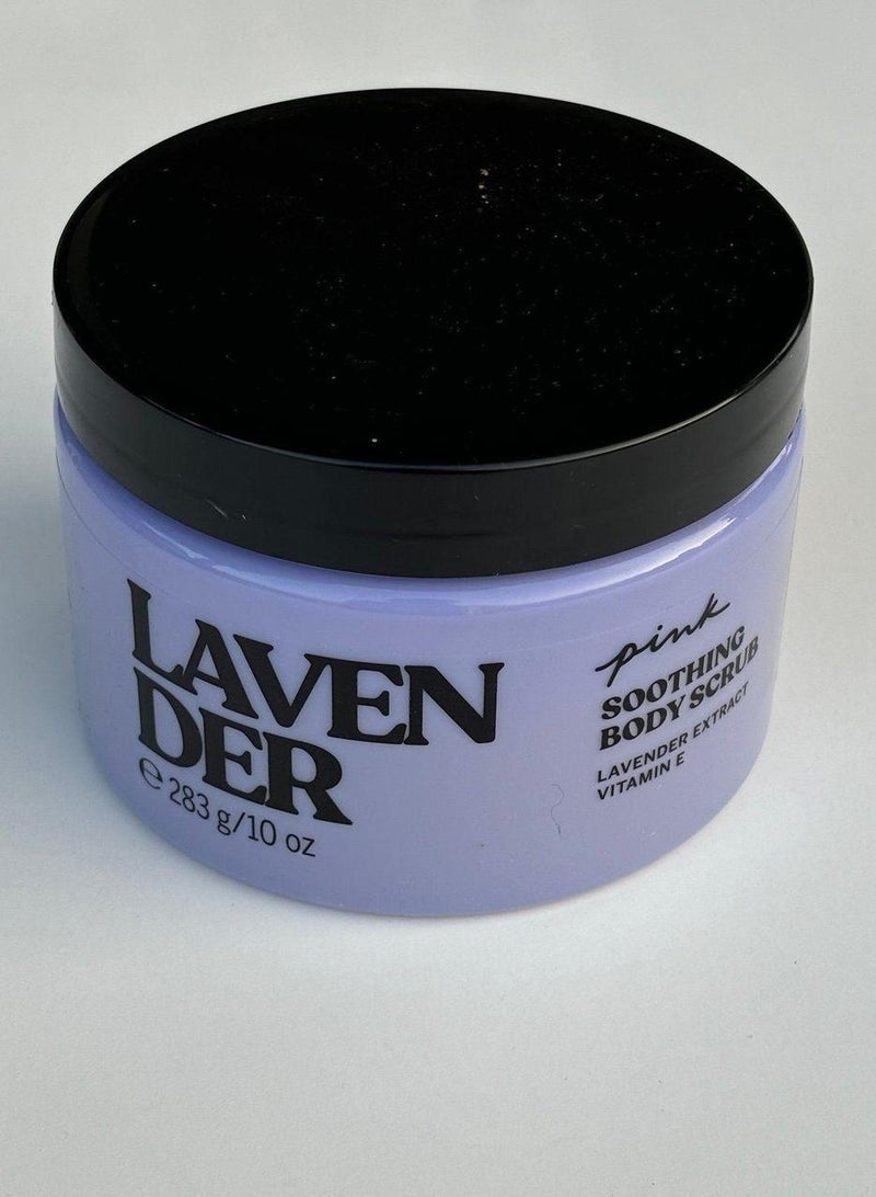 Pink Lavender Soothing Body Scrub 283g - Image 1