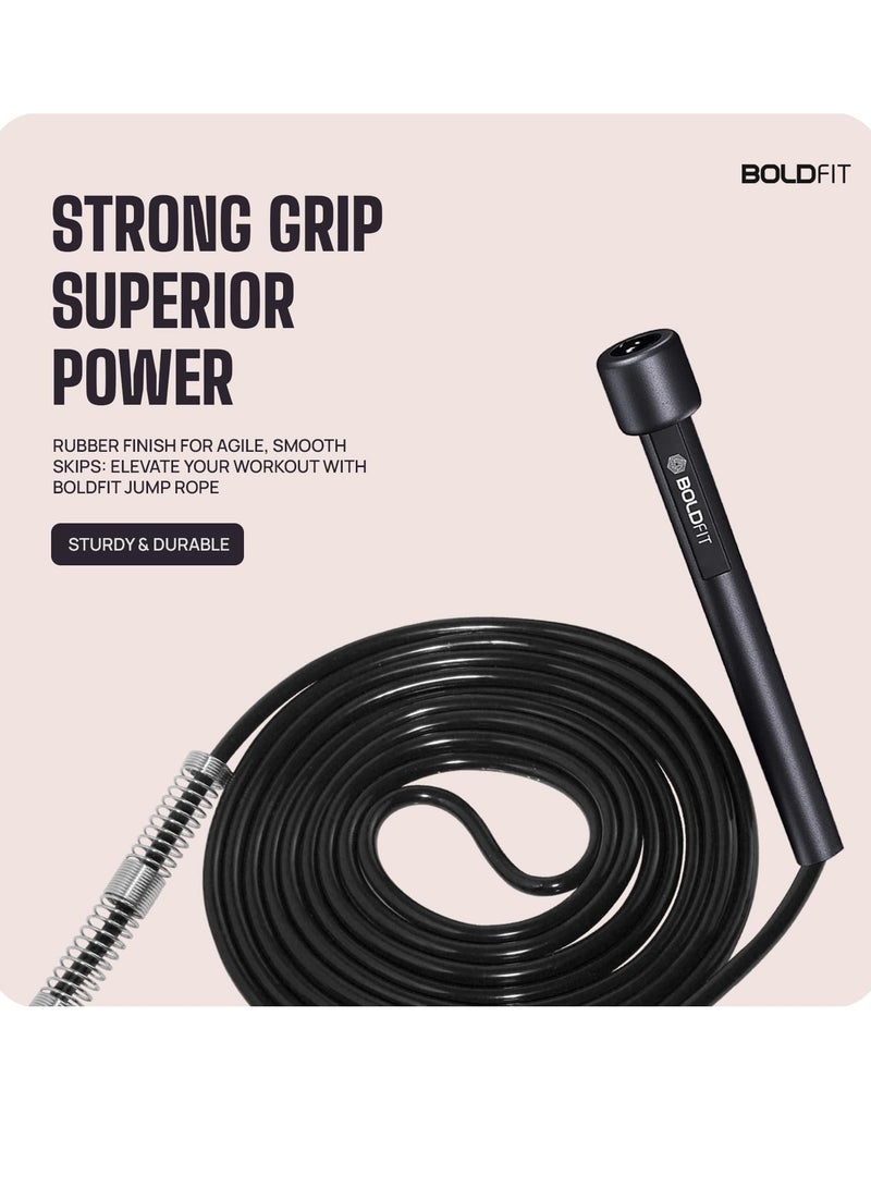 Boldfit Skipping Rope for Men and Women Jumping Rope With Adjustable Height Speed Skipping Rope for Kids, Women, Girls - Image 4