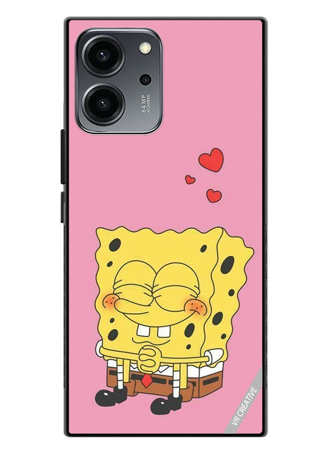 VR CREATIVE Protective Case Cover For Honor 80 SE Spongebob Design Multicolour - Image 1
