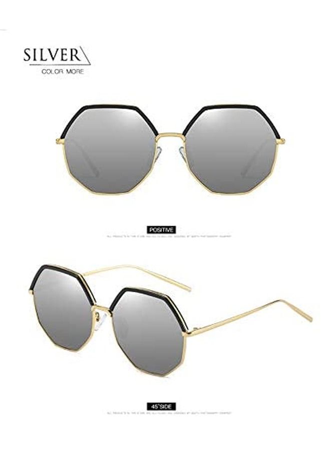 AMERTEER Women Lightweight Oversize Aviator Sunglasses - Image 5