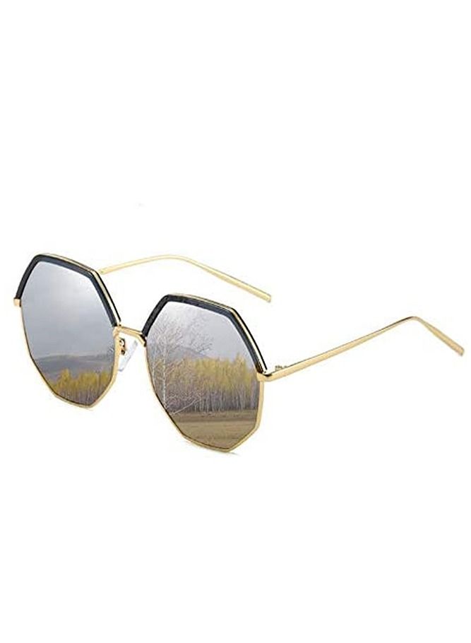 AMERTEER Women Lightweight Oversize Aviator Sunglasses - Image 1