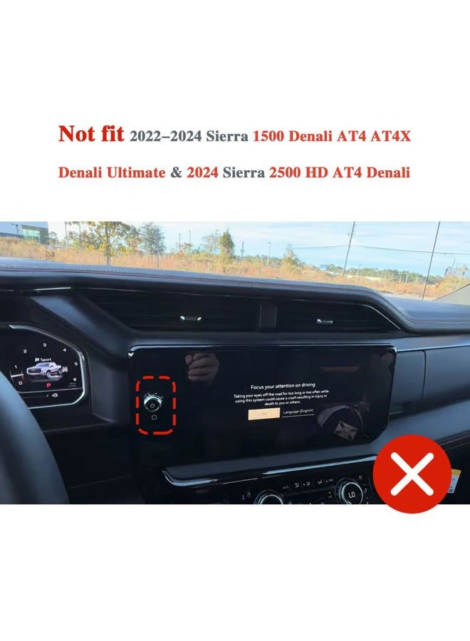 WXRYLYN 2022-2026 Silverado & Sierra Metal Dash Platform Phone Mount Phone Holder for 2022-2026 Silverado & Sierra with 13.4" Screen - Image 3