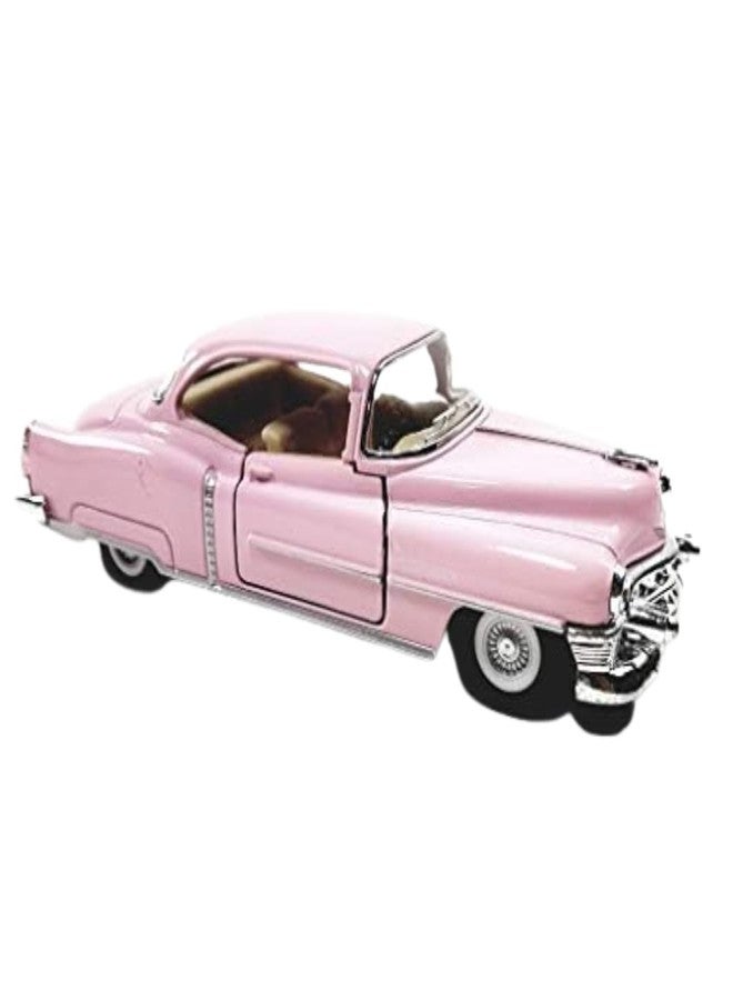 Mayatra's Kins Mart 1953 Cadillac Series 62 Coupe 1:43 Scale Diecast Car (Pink) - Image 2