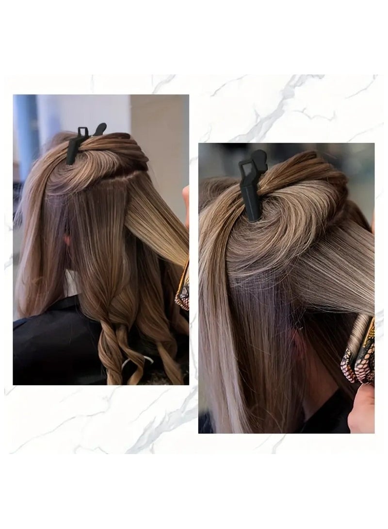 LANGMANNI 6-Pack Professional Hair Styling Clips, Plastic Crocodile Hair Clamps for Cutting, Dyeing & Perming, Hairdressing Tools & Accessories for Women, Suitable for Normal Hair Style - Image 4