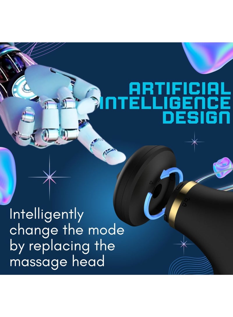 Zikra Cellulite Massager, Portable Handheld Body Sculpting Machine with Heat, Rechargeable & Cordless Massager for Lymphatic, Celulitis, Neck, Butt, Lipo, Gifts for Family & Friends - Image 2