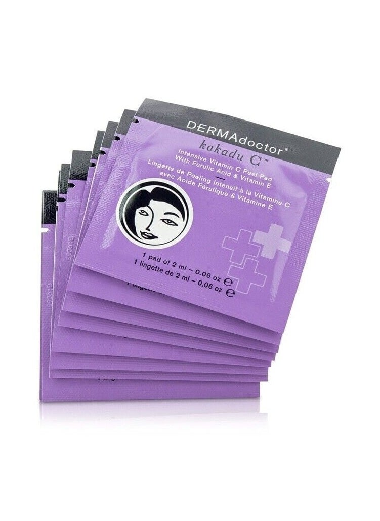 DERMAdoctor - Derma Doctor Kakadu C Peeling Cotton Pads 30pcs - Image 1