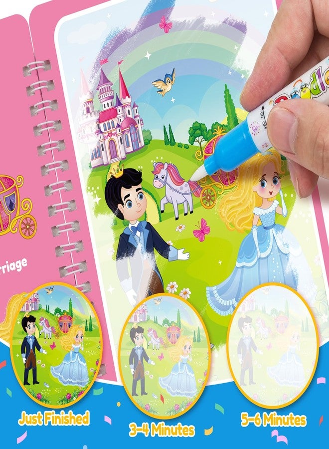 ZMLM 24 Pack Easter Water Coloring Books for Kids, Reusable Paint with Water Books with Magic Pen, Mess Free Easter Basket Stuffers for Toddlers Party Favors Bulk for Kids Ages 3-8 Boys Girls - Image 2
