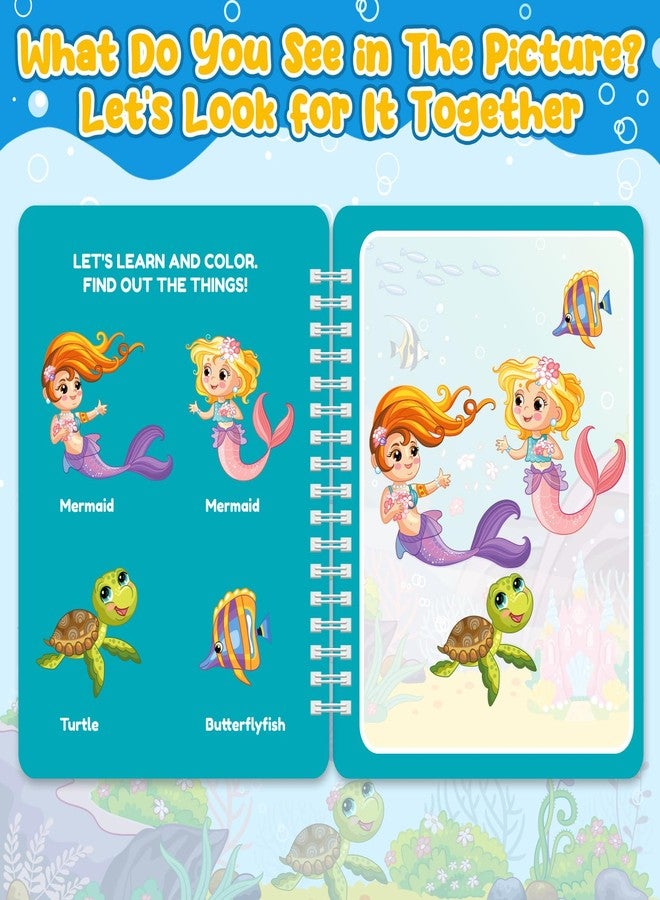 ZMLM 24 Pack Easter Water Coloring Books for Kids, Reusable Paint with Water Books with Magic Pen, Mess Free Easter Basket Stuffers for Toddlers Party Favors Bulk for Kids Ages 3-8 Boys Girls - Image 4