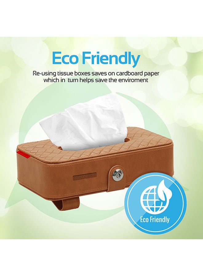 NIBEMINENT Car Sun Visor Tissue Box Holder  - Image 5