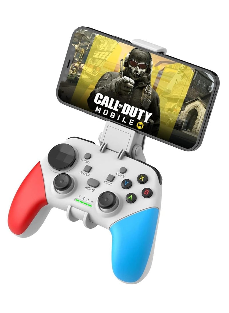 KASTWAVE وحدة تحكم الألعاب المحمولة لنظام iOS، لنظام Android، لأجهزة iPad، والكمبيوتر اللوحي، والكمبيوتر الشخصي، وحدة تحكم لاسلكية للهاتف لهاتف iPhone 14 13، لهواتف galaxy S22 21، وهواتف Android، لـ COD Mobile، لـ Genshin Impact، للألعاب السحابية - Image 1