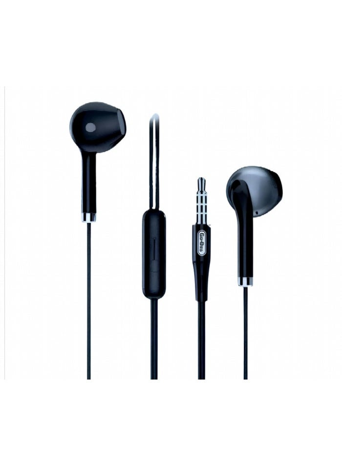 GO-DES GD-EP202 Intelligent In-Line Control Earphones 3.5mm – Clear Sound & Comfortable Fit - Image 1