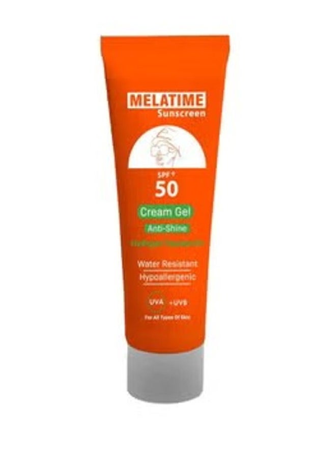 MELATIME Melatime Sunscreen SPF+50 Cream Gel 120ml  - Image 1