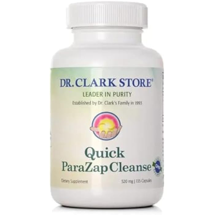 Dr Clark Store para-Zap – 520mg, 135 Capsules, Supports Digestive Health & Gut Balance - Image 1