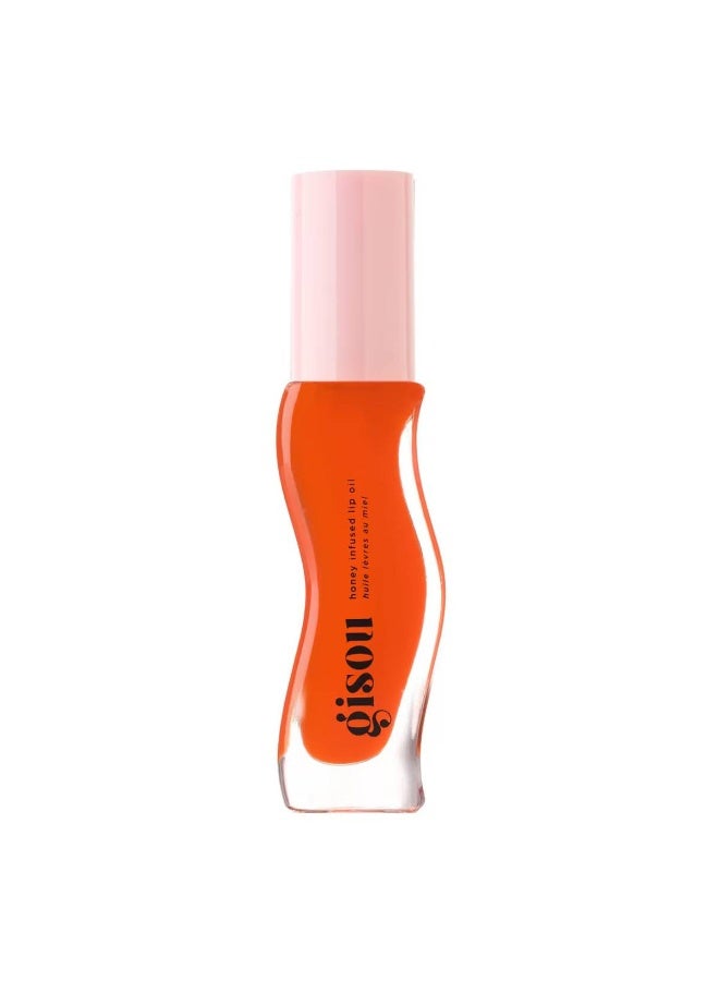 Gisou Honey Infused Lip Oil, 8ml-Mango Passion Punch - Image 1