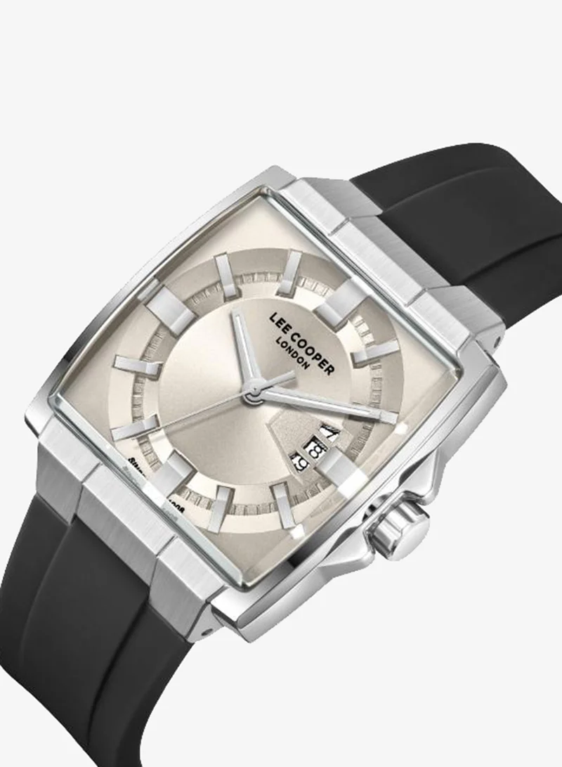 Lee Cooper Men's Silicone DATE Watch LC08349.361 - 38X47 mm