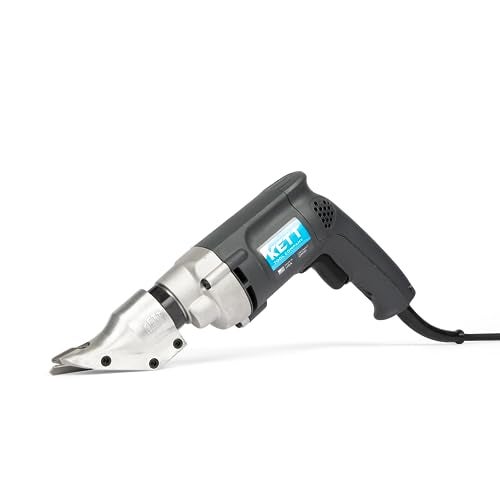 Kett KD-400 18-Gauge Double Cut Shear, 2500 RPM, A-2 steel blades, Metal Cutter Tool, Electric Shears, For Metal Fabricators, Automotive, HVAC - Image 1