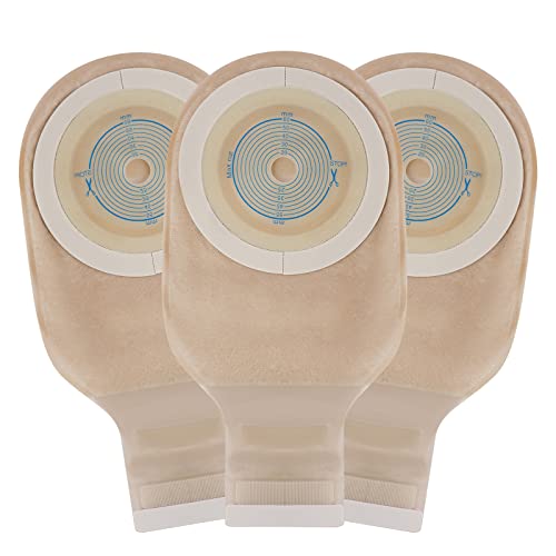 Rainlotus 20 PCS Colostomy Bags Rainlotus One Piece Ostomy Bag,Ostomy Drainable Pouch for Ileostomy Stoma Care, Cut to Fit. - Image 1