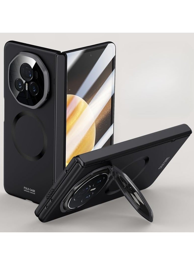 Case for Honor Magic V3（2024）,Compatible with Mag-safe, Shockproof Anti-fall Protective Cover with Concealed Metal StandTempered Front Film - Image 1