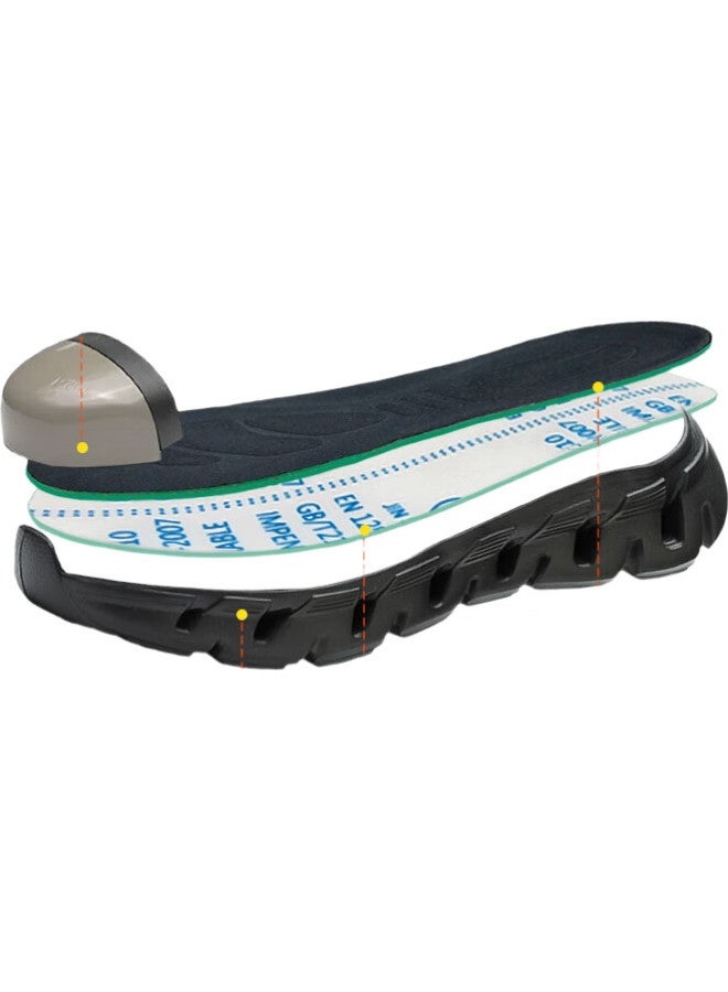 Dinggu Dinggu Safety Shoes For Men, Breathable, Construction Site Odor-Resistant, Electrician Insulated, Anti-Smashing, Anti-Puncture Steel Toe F506Huiw38 - Image 2