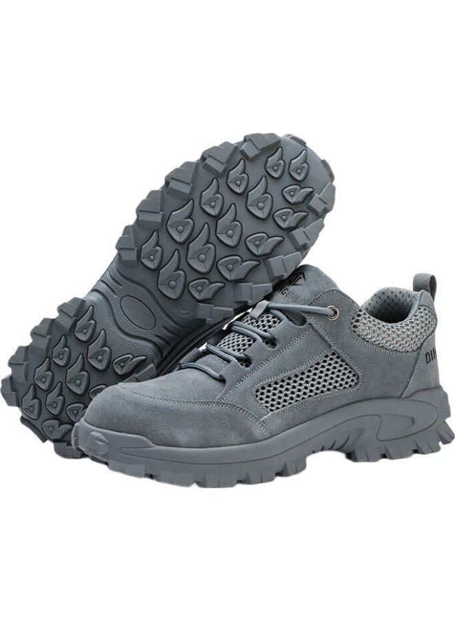 Dinggu Dinggu Safety Shoes For Men, Breathable, Construction Site Odor-Resistant, Electrician Insulated, Anti-Smashing, Anti-Puncture Steel Toe F506Huiw38 - Image 1