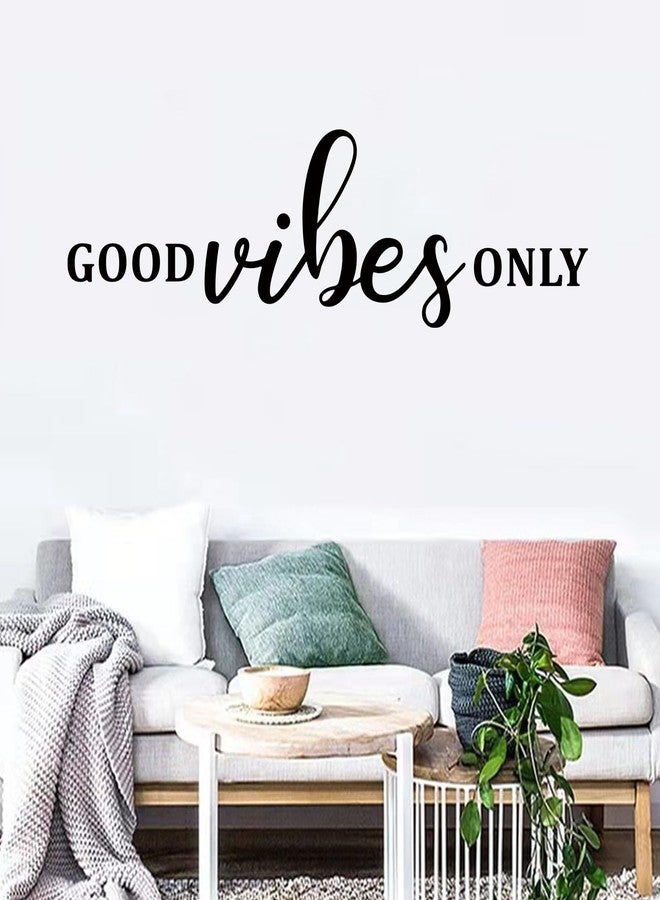 SEATUNE Office Quotes Wall Decals - Inspirational Positive Motivational Wall Stickers - School Classroom Workplace Home Vinyl Art Wall Decor - Good Vibes Only 25"X7" - Image 5