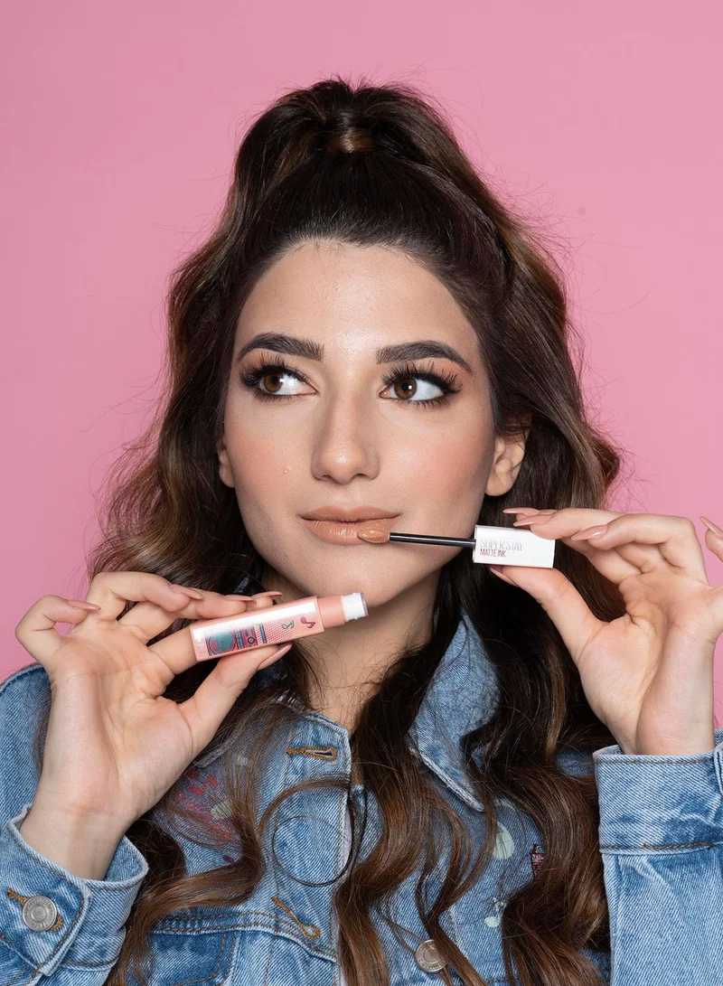 MAYBELLINE NEW YORK Narin Beauty Superstay Matte Lipstick - Press Play