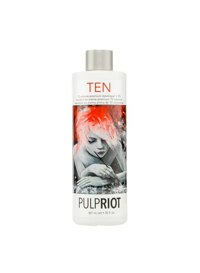 P.R. Pulp Riot Ten 10 Volume Premium Developer 32 oz - Image 1