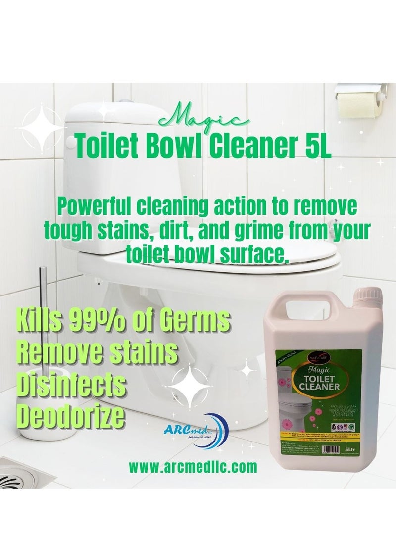 Magic Toilet Bowl Cleaner 5Liter - Image 2