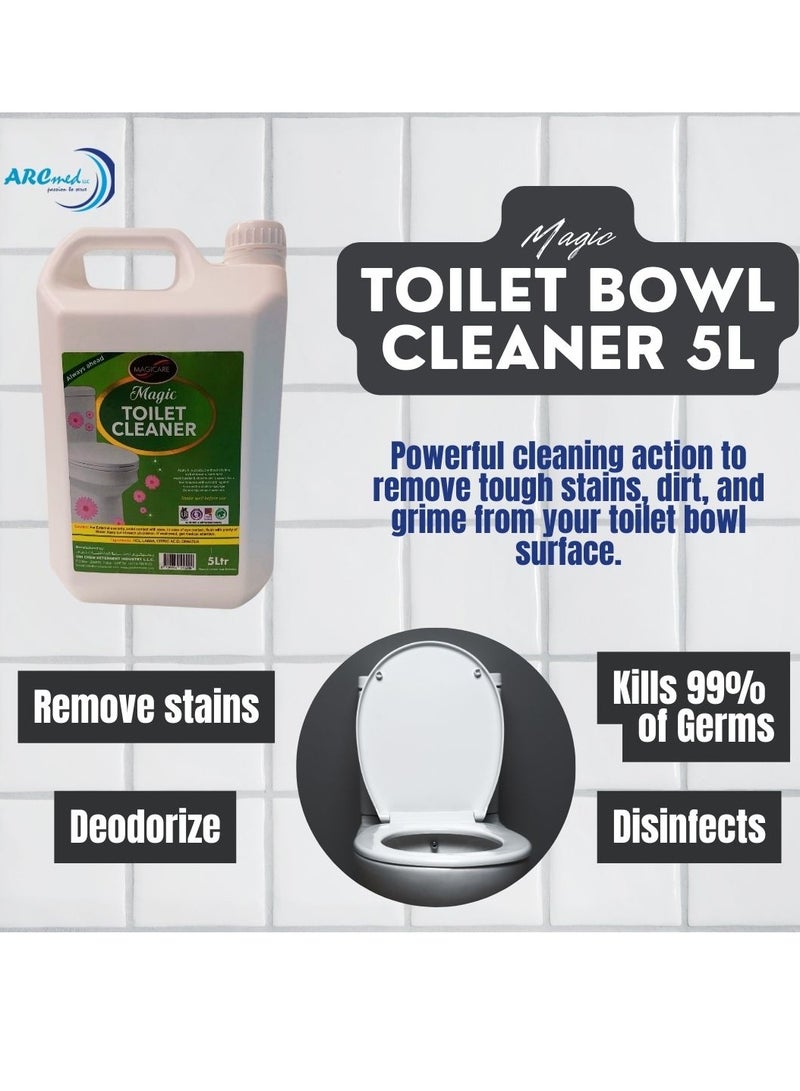 Magic Toilet Bowl Cleaner 5Liter - Image 3