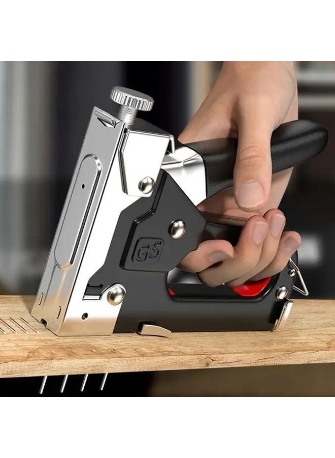 Reinforced Nailing Machine Heavy Duty Manual Binding Tool 600 Metal Needles For Wood Fabric Carpentry - Image 5