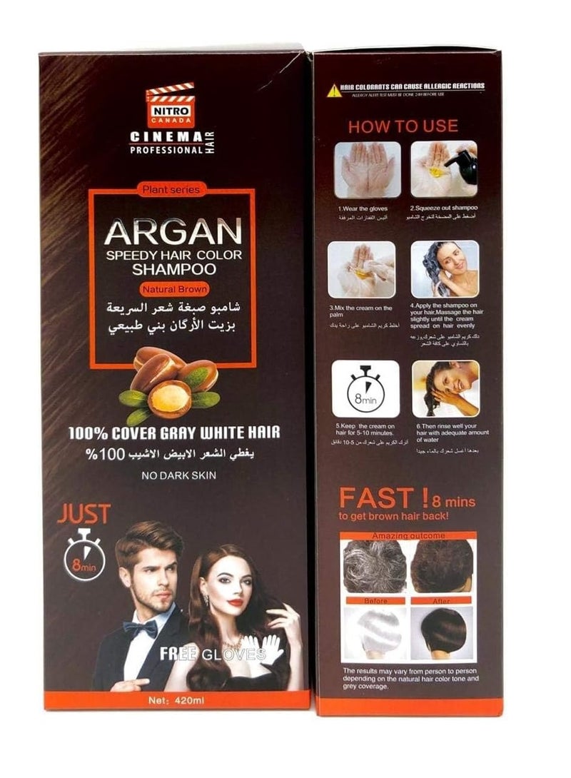 نيترو كندا شامبو نيترو كندا أرجان سبيدي لتلوين الشعر 420 مل | تغطية فورية للشيب في 8 دقائق - Image 3