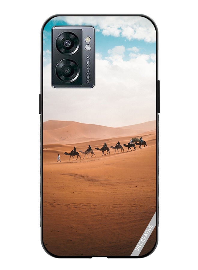 VR CREATIVE Protective Case Cover For OnePlus Nord N300 Camel In Desert Design Multicolour - Image 1