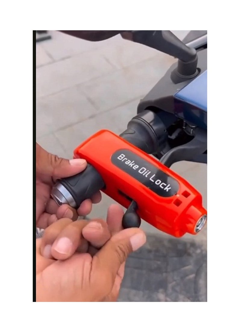 Generic Motorcycle Locks Heavy Duty Anti Theft -Brake Lock- Scooter for Motorcycle Security  - Image 1