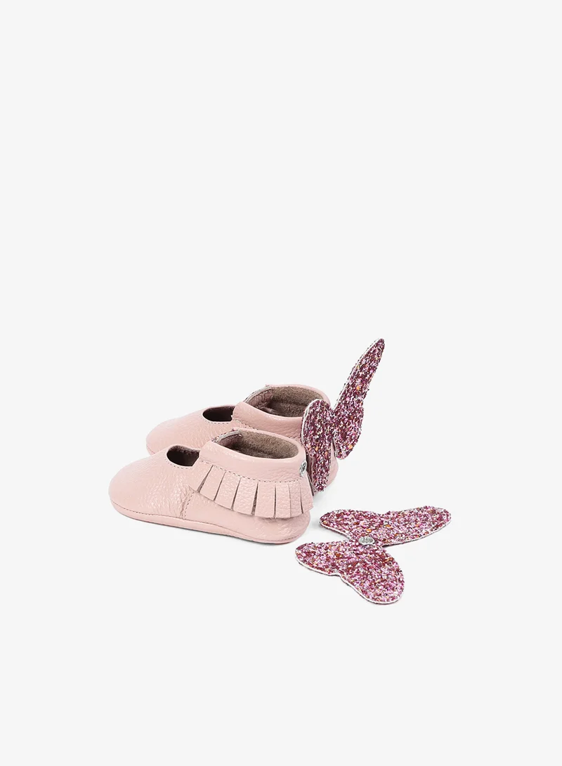 يويو جونيور يو يو جونيور موكاسين جلد طبيعي