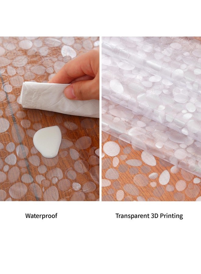 MatLeya Plastic Splat Mat for Baby, Easy Cleaning Vinyl Floor Mat for Eating Messes, Waterproof High Chair Floor Protector Feeding Cover by MatLeya - Image 3