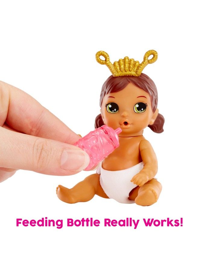 Baby Born Surprise Small Dolls Series 7 4" Unwrap Surprise Collectible Baby Doll With 3 Water Surprises Garden Themed Outfit Color Change Diaper Mouse Carrying Pouch Age 3+ - Image 5