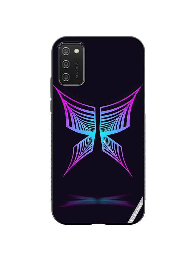 VR CREATIVE Protective Case Cover For Samsung Galaxy A02s Butterfly Design Multicolour - Image 1