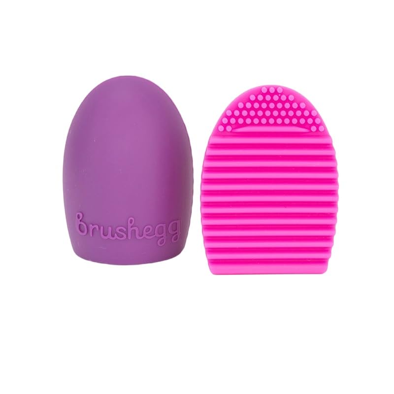 KitchenFest KitchenFest Silicone Makeup Brush Cleaning PadFinger Glove Scrubber Pad Cosmetic Brushes Cleaner Multicolor S 2 - Image 1