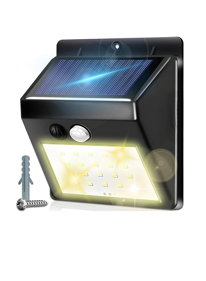 Lights N Sound Truck Solar Lights for Outdoor Use with Motion Sensor LED, Outdoor Solar Light, Waterproof, Super Bright Garden Wall Light for Wall, Post, Pathway, Garden, Outdoor Light, Security Wall Light  - Image 1