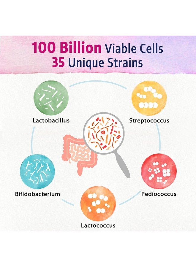 Bonawell Probiotics For Women 100B With Organic Prebiotic Cranberry For Feminine Health Digestion & Immunity Shelfstable Delayedrelease 30 Veggie Caps - Image 5