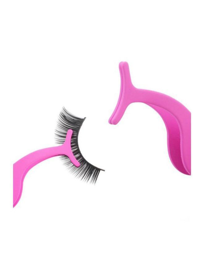 نيبمينينت مجموعة أدوات العناية بالرموش مكونة من أداة تجعيد الرموش ومشبك قطعتين وردي - Image 2