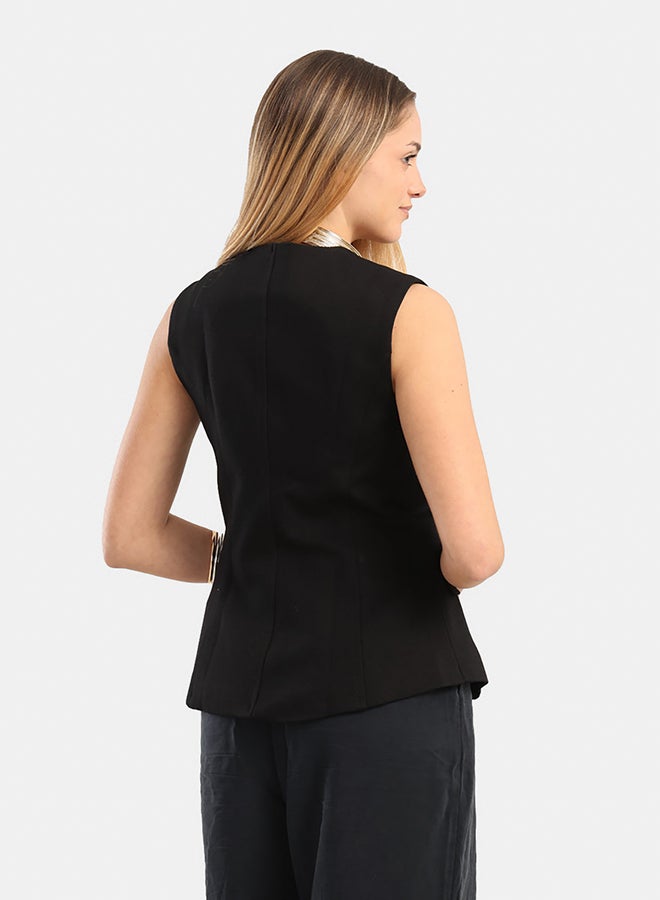 Carina Cotton Sleeveless Vest  - Image 3